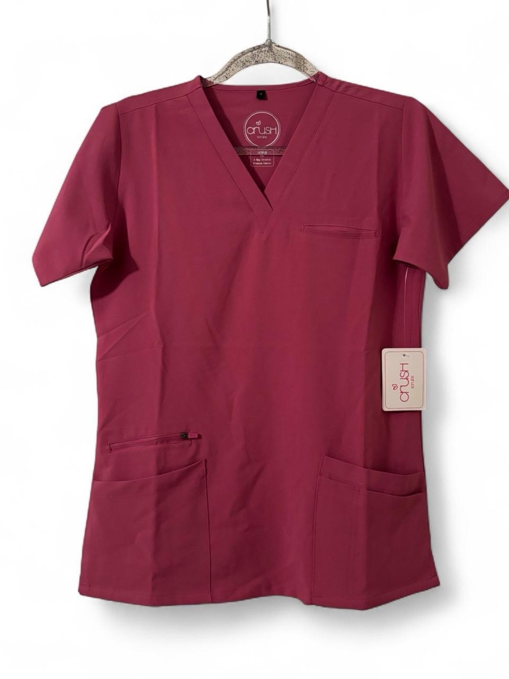 NWT Crush Scrub Women's V-Neck Scrub Top